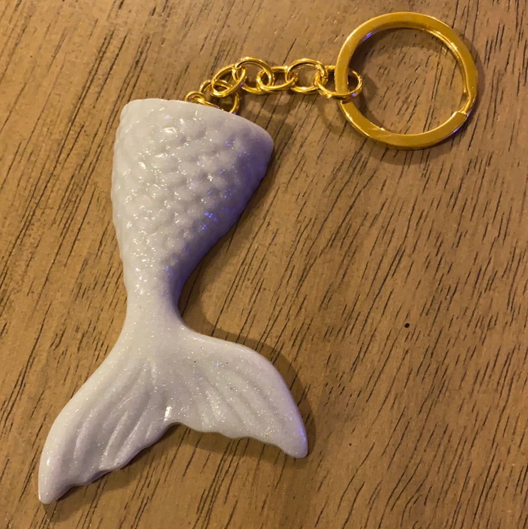 SMALL MERMAID TAIL KEYCHAIN