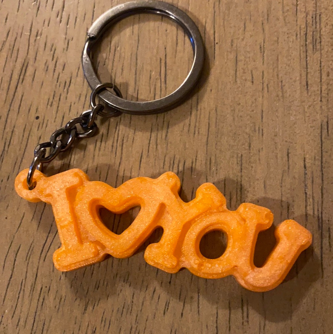 I LOVE YOU KEYCHAIN