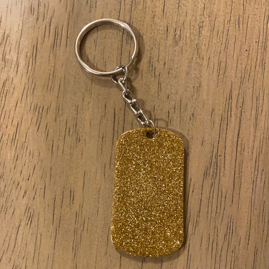 DOG TAG KEYCHAIN