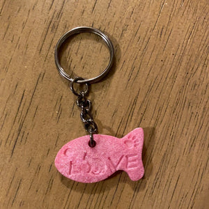 LOVE CAT KEYCHAIN