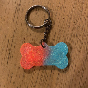 PAW BONE KEYCHAIN