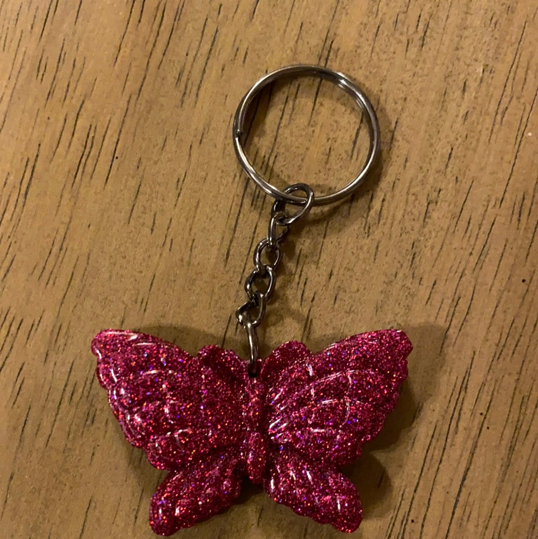 SMALL BUTTERFLY KEYCHAIN