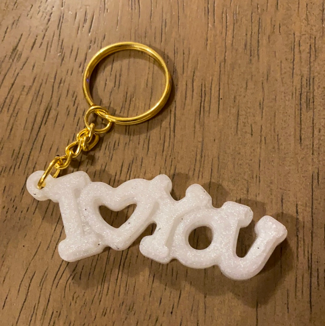 I LOVE YOU KEYCHAIN