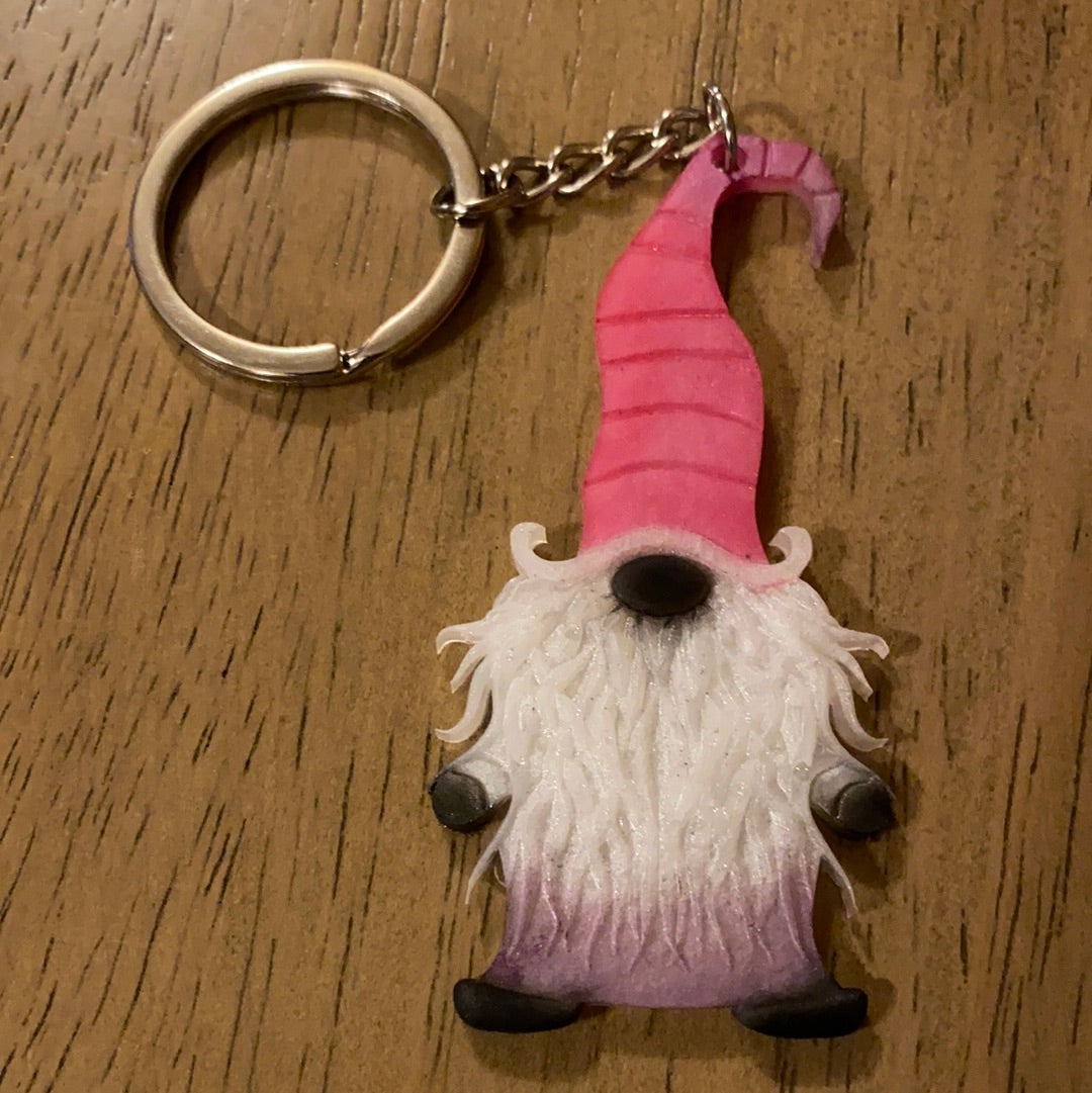 DAVID THE GNOME KEYCHAIN