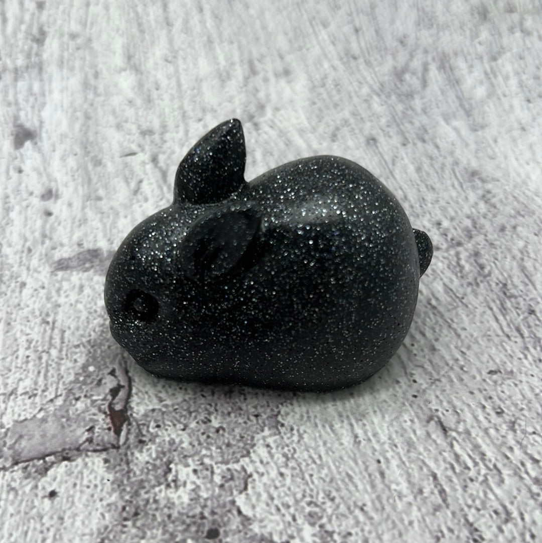 3D laying bunny