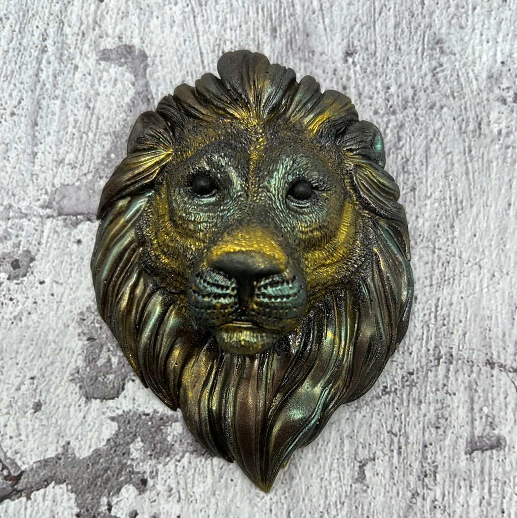3d lion head