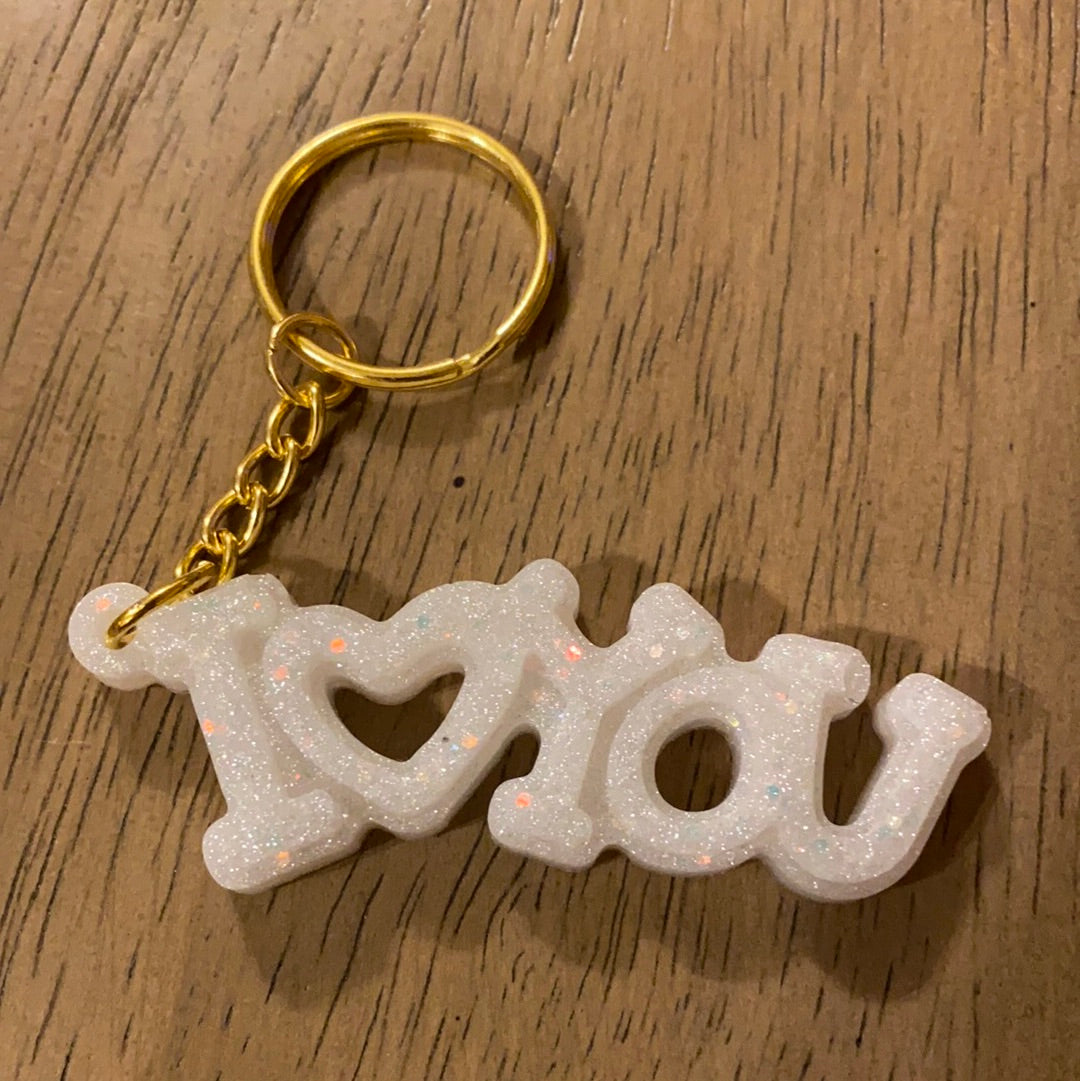 I LOVE YOU KEYCHAIN