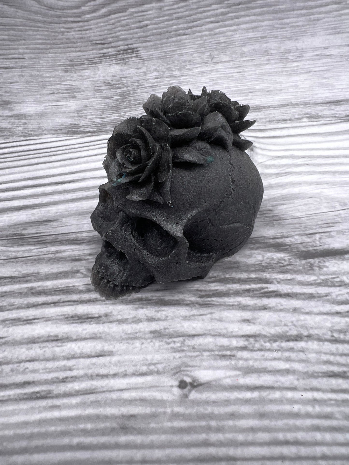 3D Skull Rose Mohawk