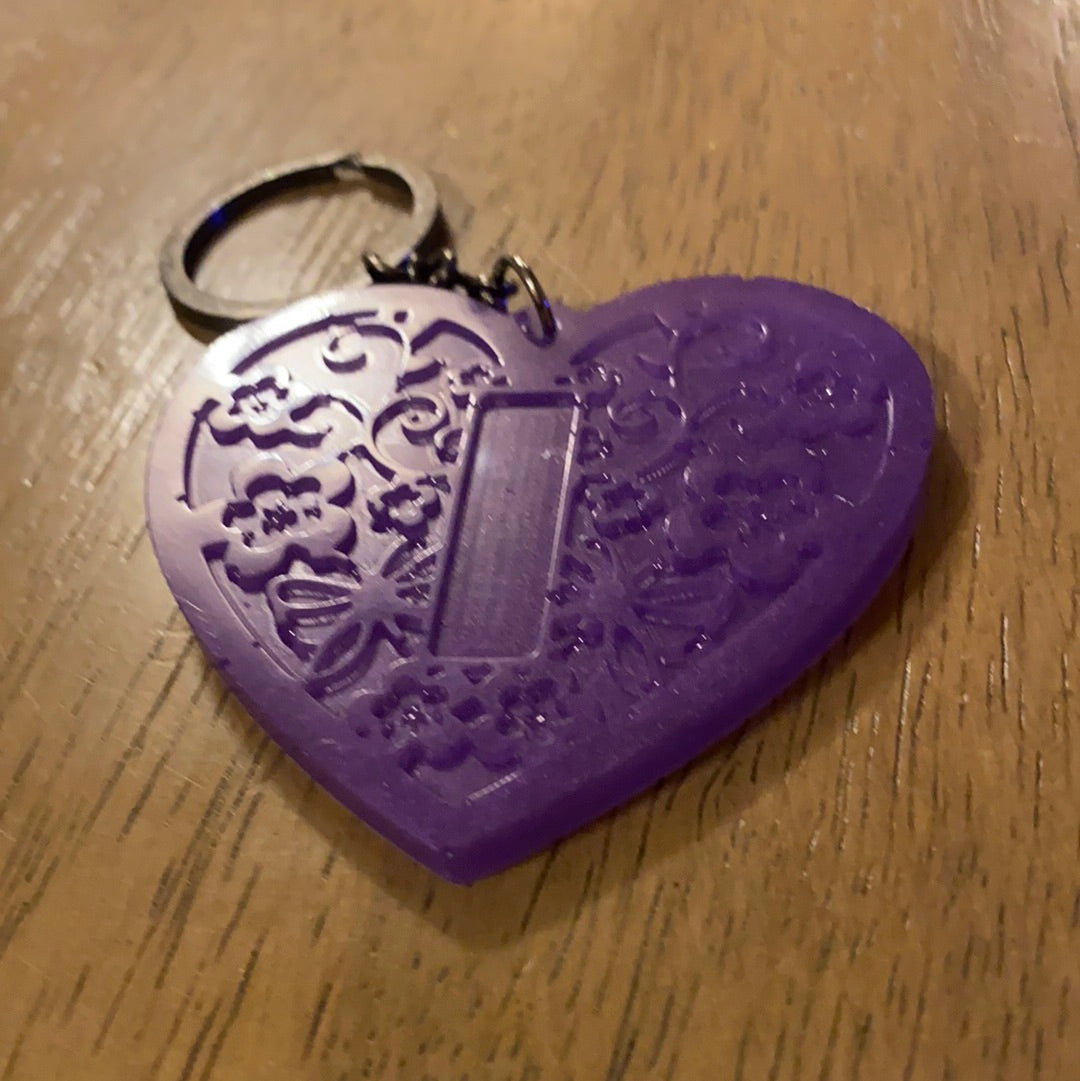 I HEART KEYCHAIN