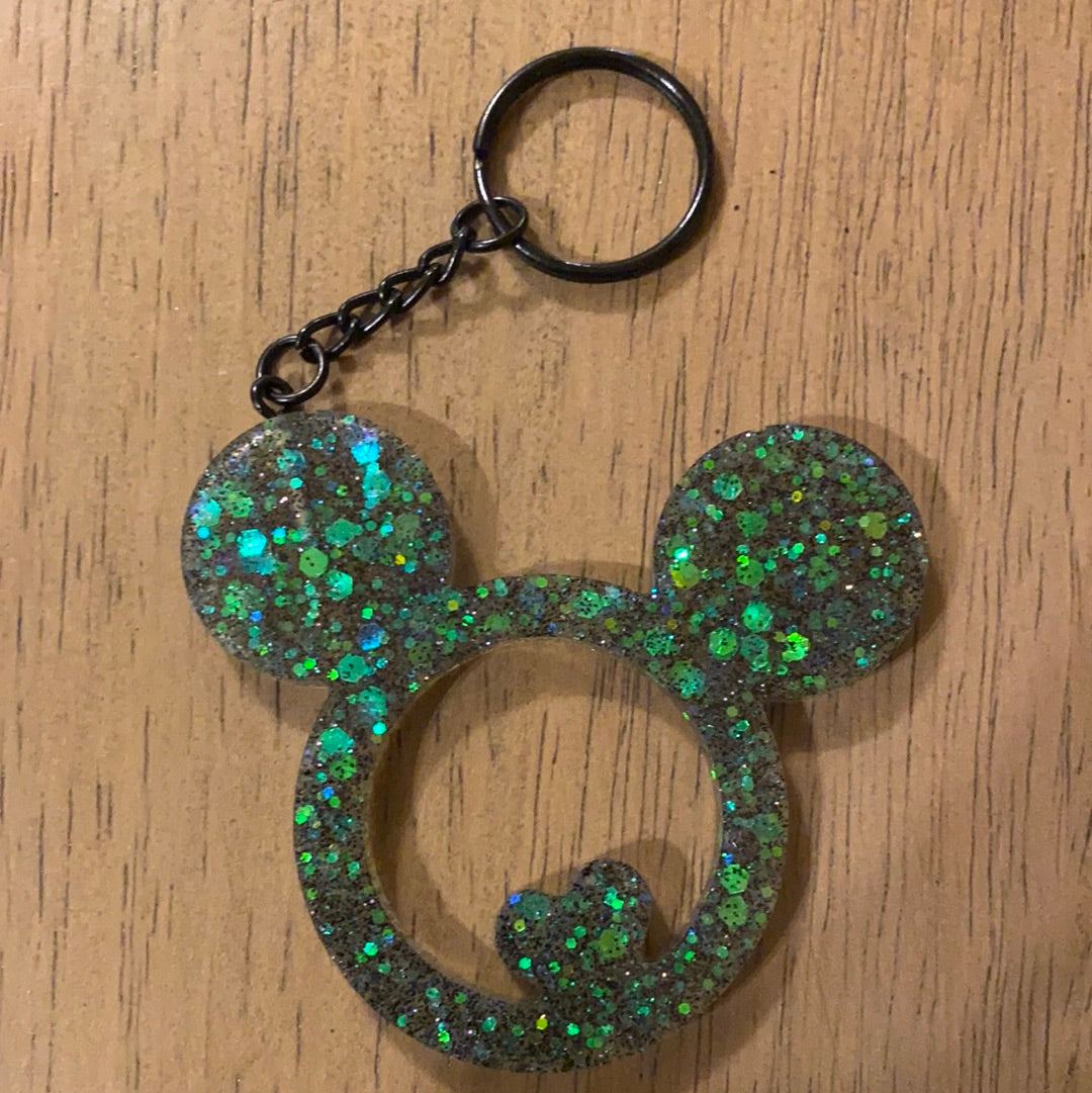 MICKEY HEART KEYCHAIN