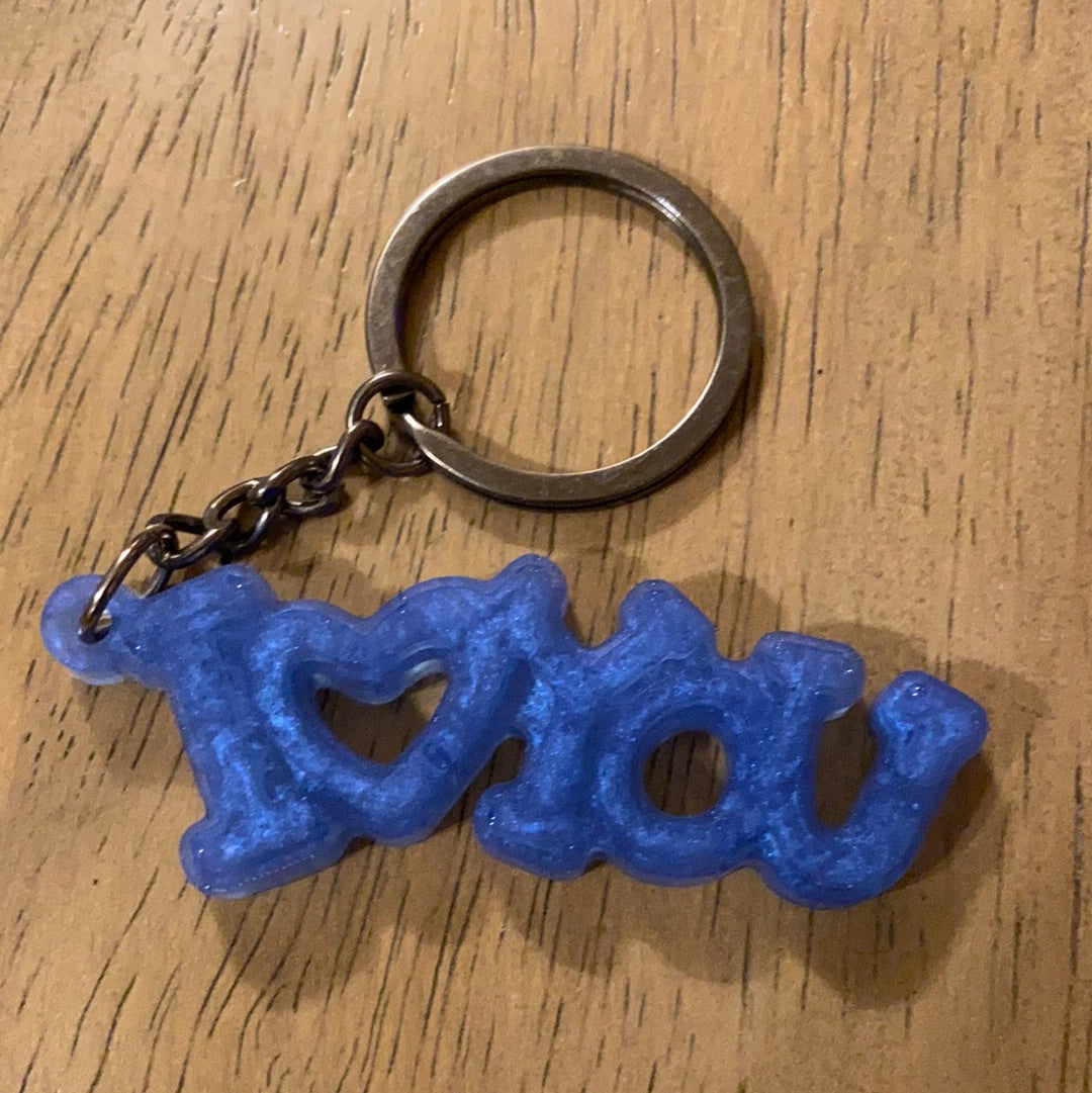 I LOVE YOU KEYCHAIN