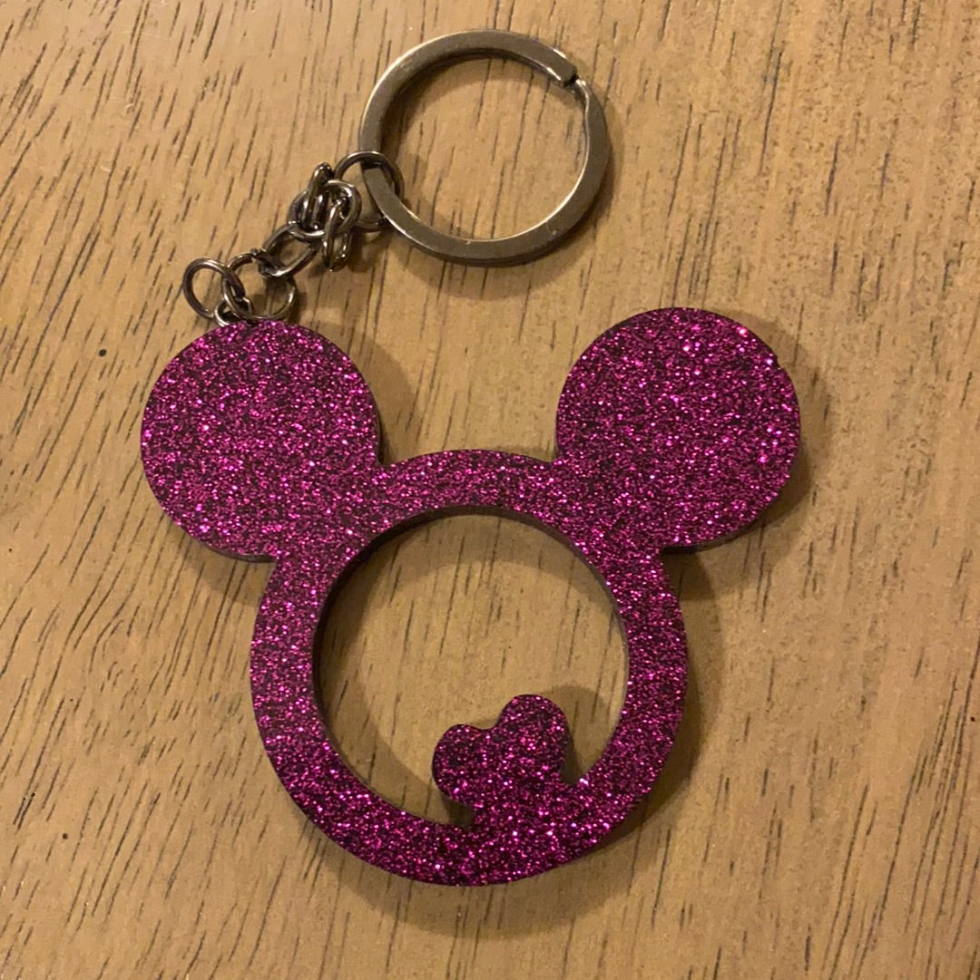 MICKEY HEART KEYCHAIN