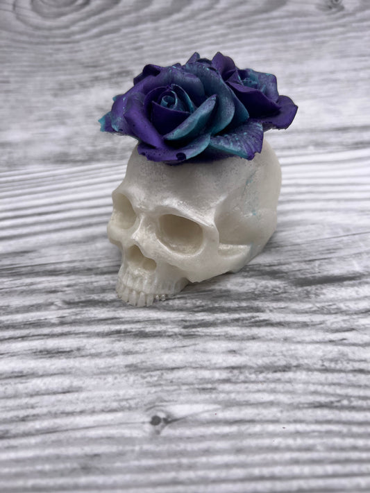 3D Skull Rose