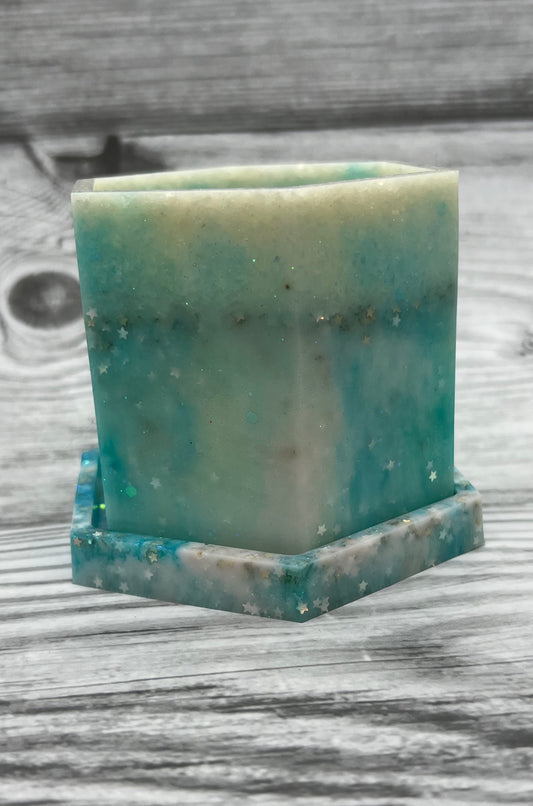 Holder and coaster set