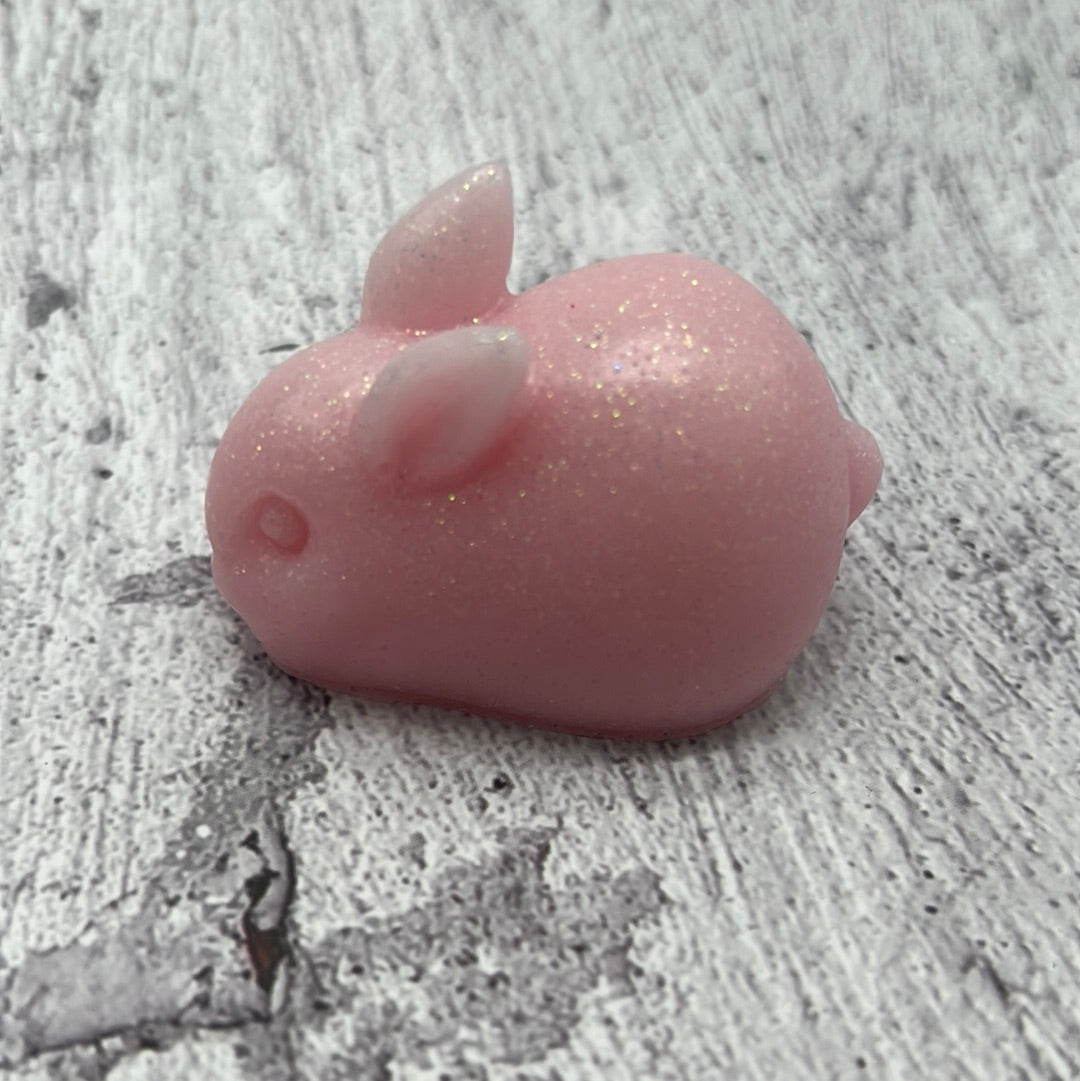 3D laying bunny
