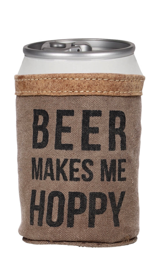 HOPPY BEER CAN KOOZIE