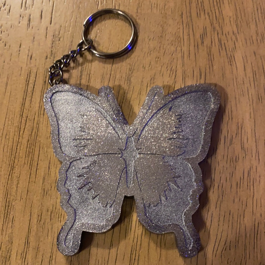 LARGE BUTTERFLY 2 KEYCHAIN