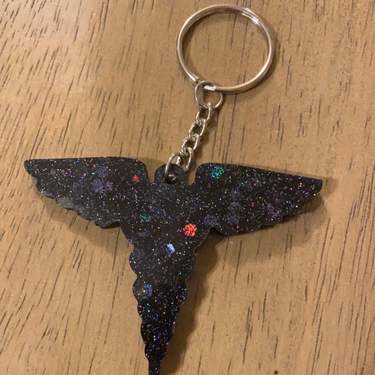 CADUCEUS KEYCHAIN