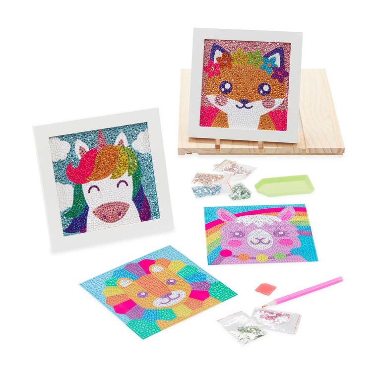 Razzle Dazzle D.IY. Gem Art Kit: Friendly Fox