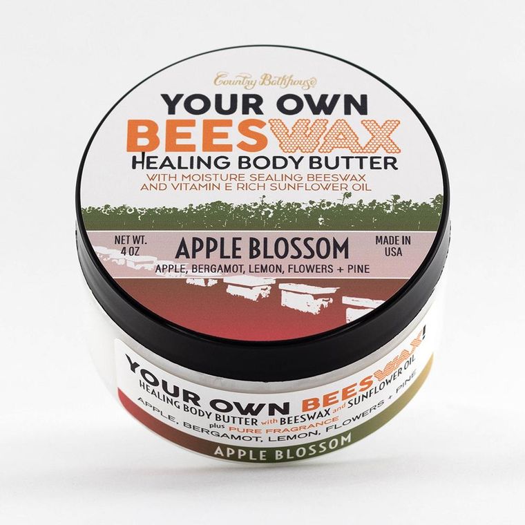 Your Own Beeswax Body Butter - Apple Blossom