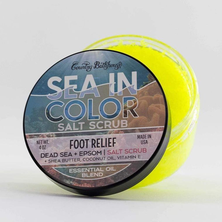 Sea in Color Salt Scrub - Foot Relief