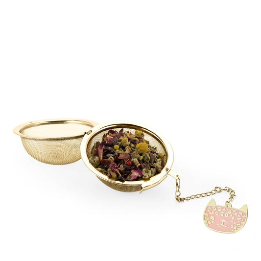 Charmed: Leopard Charm and Tea Ball by Pinky Up®