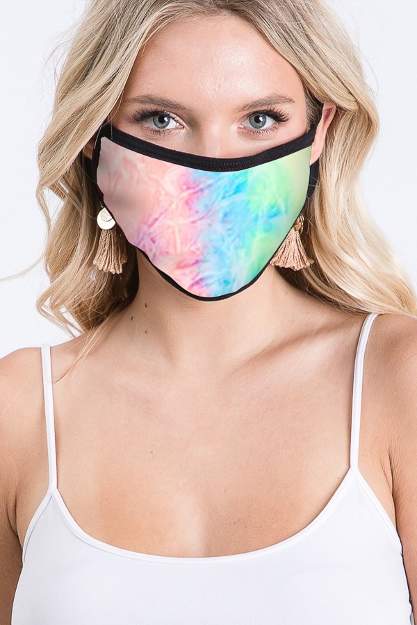 REVERSIBLE AND WASHABLE PRINT FASHION FACE MASK