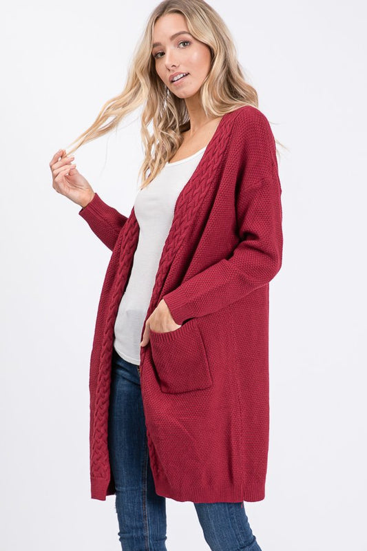 LONG SLEEVE CARDIGAN