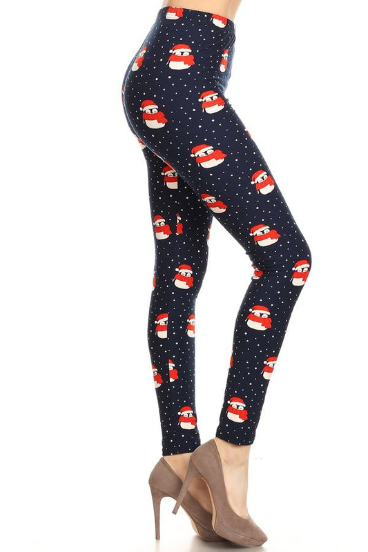 PENGUIN Print Brushed BUTTER SOFT ONE SIZE Leggings